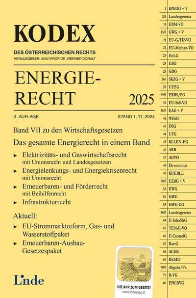 KODEX Energierecht 2025