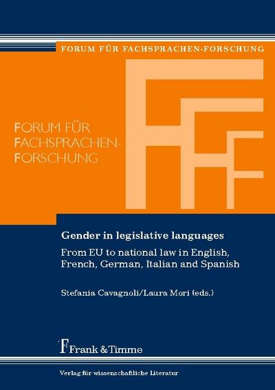 Gender in legislative languages