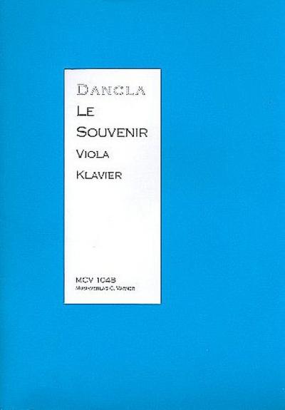 Le souvenir für Viola und Klavier