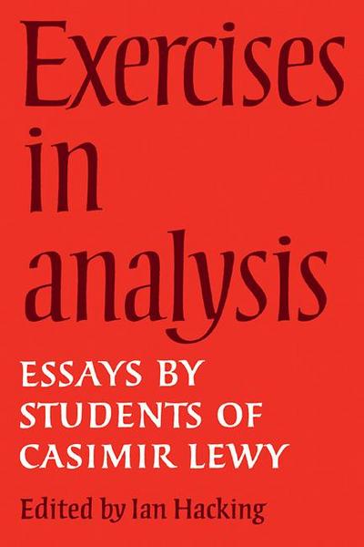 Exercises in Analysis