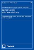 Spiros Simitis - sein Vermächtnis