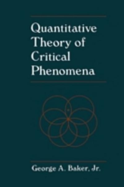 Quantitative Theory of Critical Phenomena