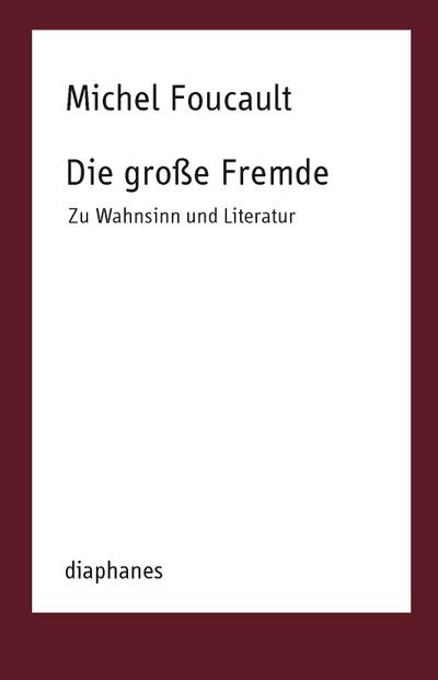 Foucault,Große Fremde