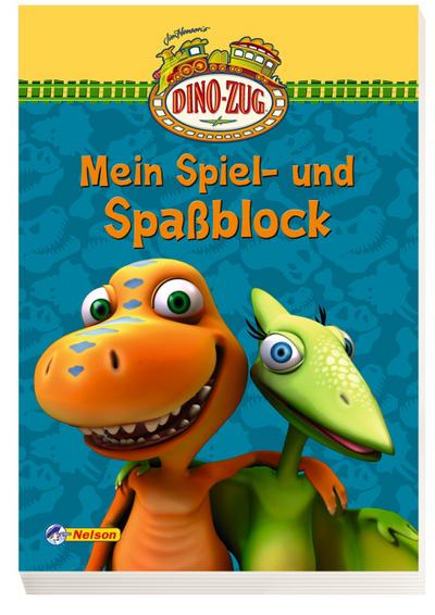 Dino-Zug: Mein Spiel- und Spaßblock