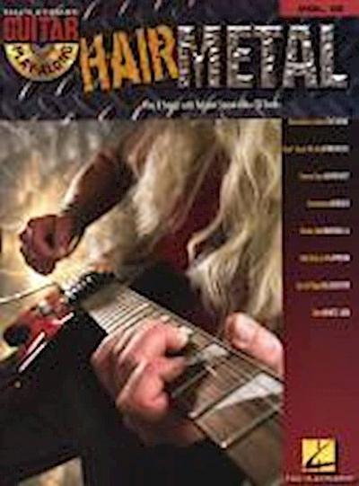 Hair Metal Guitar Play-Along Volume 35 Book/Online Audio [With CD]