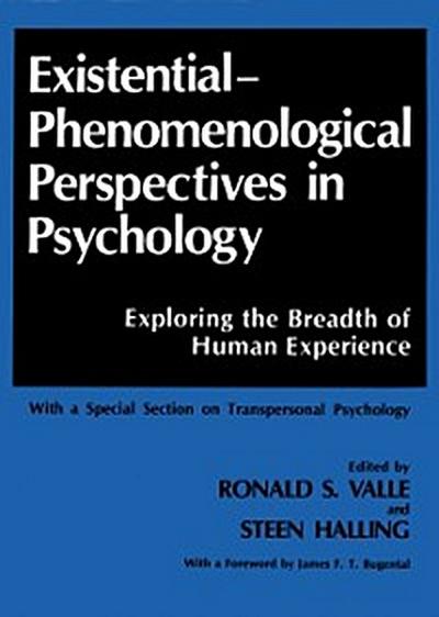 Existential-Phenomenological Perspectives in Psychology