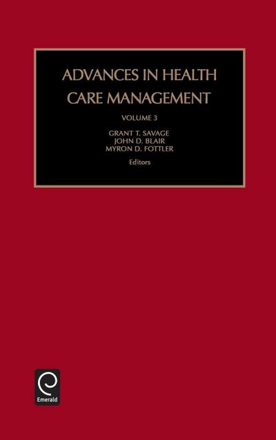 Advances in Health Care Management