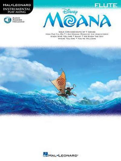 Moana - Instrumental Solos for Flute (Book/Online Audio)