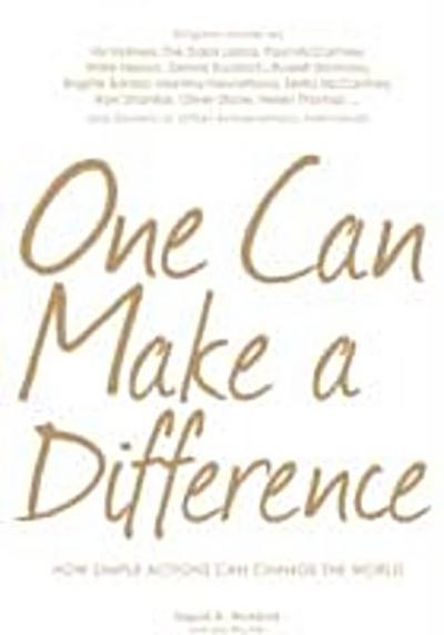 One Can Make a Difference