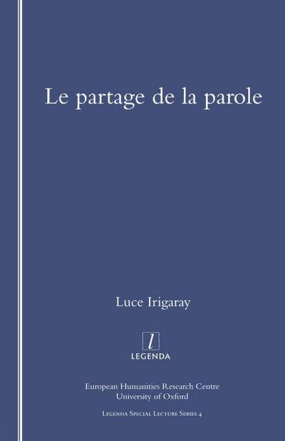 Le Partage De La Parole