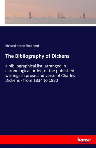 The Bibliography of Dickens