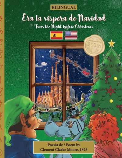 BILINGUAL ’Twas the Night Before Christmas - 200th Anniversary Edition