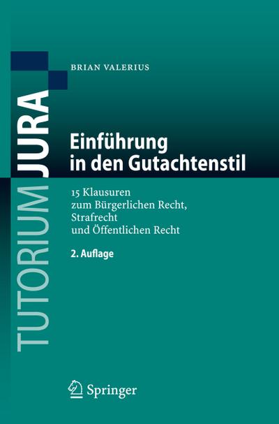 Einführung in den Gutachtenstil