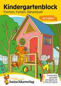 Kindergartenblock ab 3 Jahre - Formen, Farben, Rät