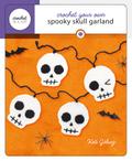 Crochet Your Own Spooky Skull Garland
