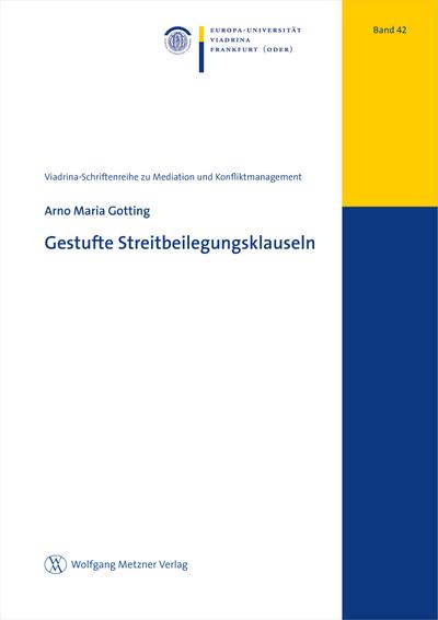 Gestufte Streitbeilegungsklauseln