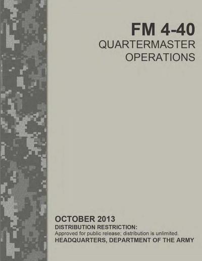 Quartermaster Operations (FM 4-40)