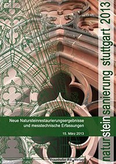 Natursteinsanierung Stuttgart 2013.