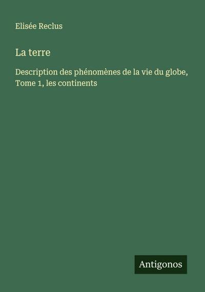 La terre