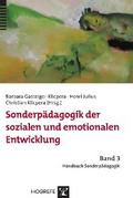 Sonderpädagogik der sozialen und emotionalen Entwicklung
