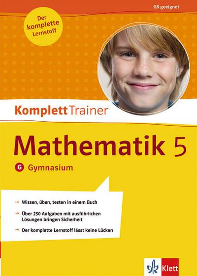 KomplettTrainer Mathematik 5. Klasse: Gymnasium