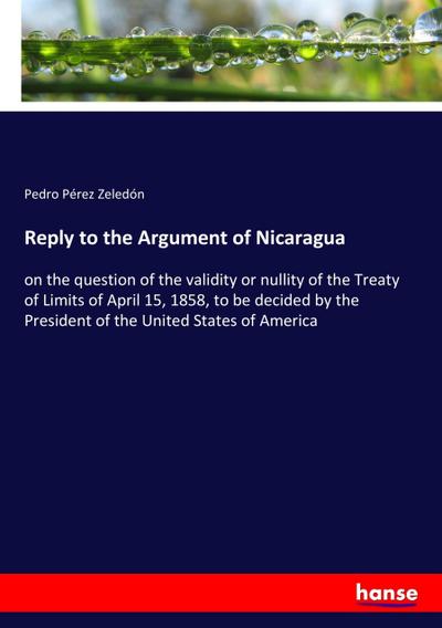 Reply to the Argument of Nicaragua