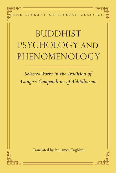 Buddhist Psychology and Phenomenology