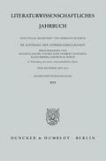 Literaturwissenschaftliches Jahrbuch