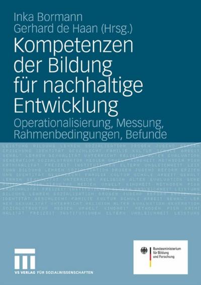 Kompetenzen der Bildung für nachhaltige Entwicklung