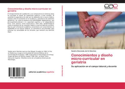 Conocimientos y diseño micro-curricular en geriatría