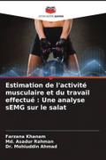Estimation de l’activité musculaire et du travail effectué : Une analyse sEMG sur le salat