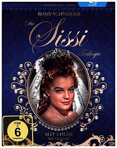 Sissi Trilogie - Königinnenblau-Edition, 3 Blu-ray