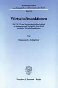 Wirtschaftssanktionen.