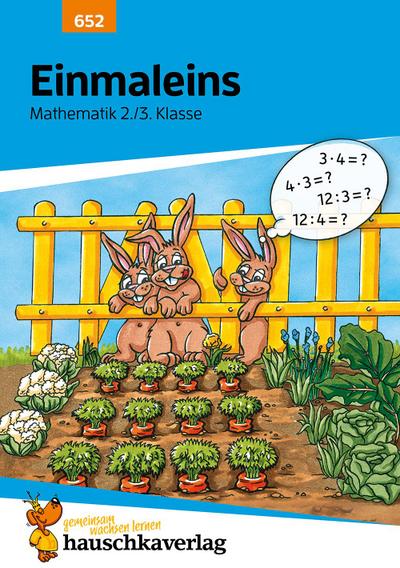 Einmaleins Mathematik 2./3. Klasse, A5- Heft