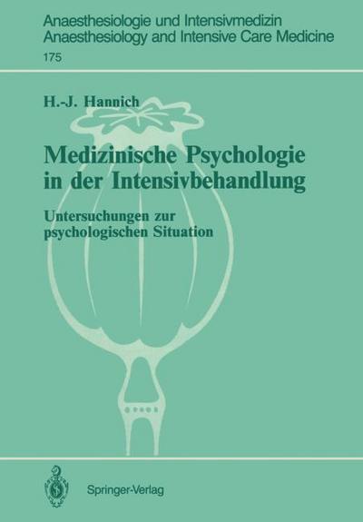 Medizinische Psychologie in der Intensivbehandlung