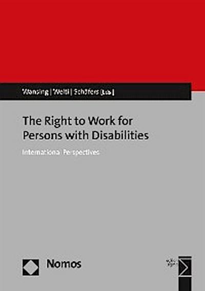 The Right to Work for Persons with Disabilities