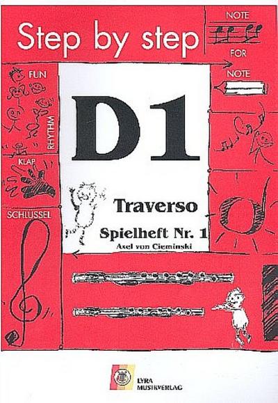 Traverso Spielheft D1 für Spielmannsflöte