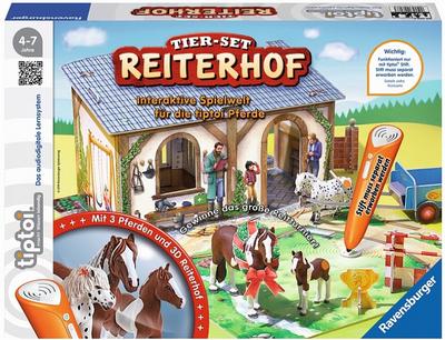 Ravensburger Spieleverlag 00707 - Tiptoi: Tier-Set Reiterhof