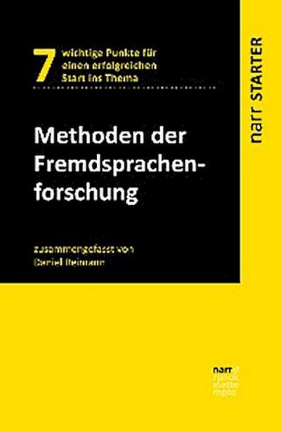 Methoden der Fremdsprachenforschung