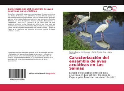 Caracterización del ensamble de aves acuáticas en Las Salinas