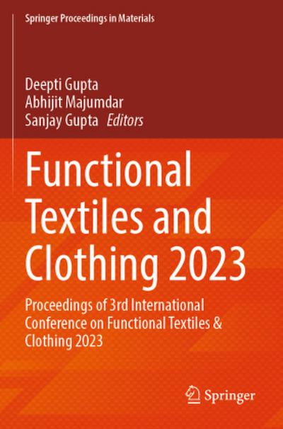 Functional Textiles and Clothing 2023