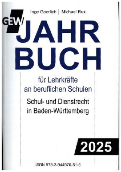GEW-Jahrbuch 2025 für Lehrkräfte an berufliche Schulen