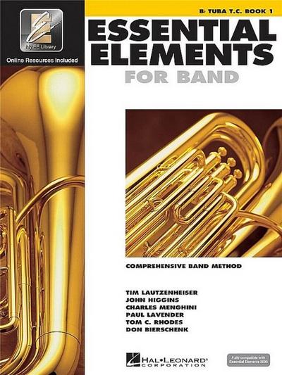 Essential Elements for Band - Book 1 - Bb Bass TC: Buch + Online-Audio - (Besetzung: Kammermusik / Ensemble)