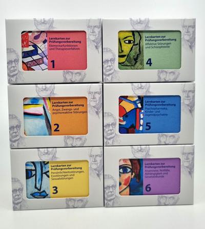 Heilpraktiker Psychotherapie - 1200 Lernkarten - Teil 1-6