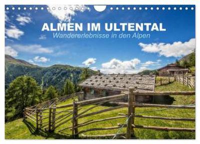 Almen im Ultental (Wandkalender 2026 DIN A4 quer), CALVENDO Monatskalender