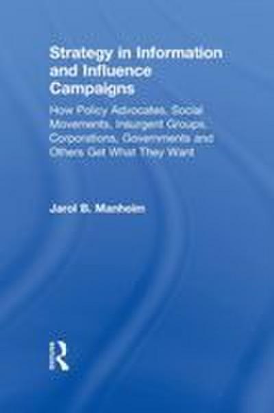 Strategy in Information and Influence Campaigns