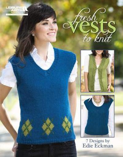 Fresh Vests to Knit (Leisure Arts #5261)