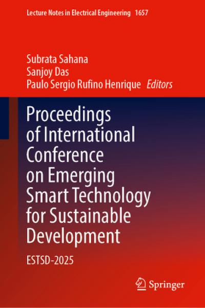 Proceedings of International Conference on Emerging Smart Technology for Sustainable Development