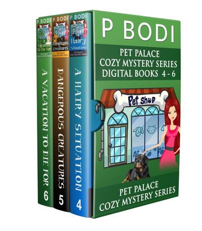 Pet Palace Series Books 4-6 (Pet Palace Cozy Mystery Series)