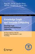 Knowledge Graph and Semantic Computing: Knowledge Graph Empowers New Infrastructure Construction
